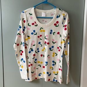 Hanna Andersson Cherry Long John Top